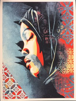 Print, Meditation Woman, Shepard Fairey (Obey)