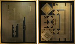 Painting, Untitled 26 and Untitled 24 From the Mexican Ryoan-ji Series, Francisco Larios