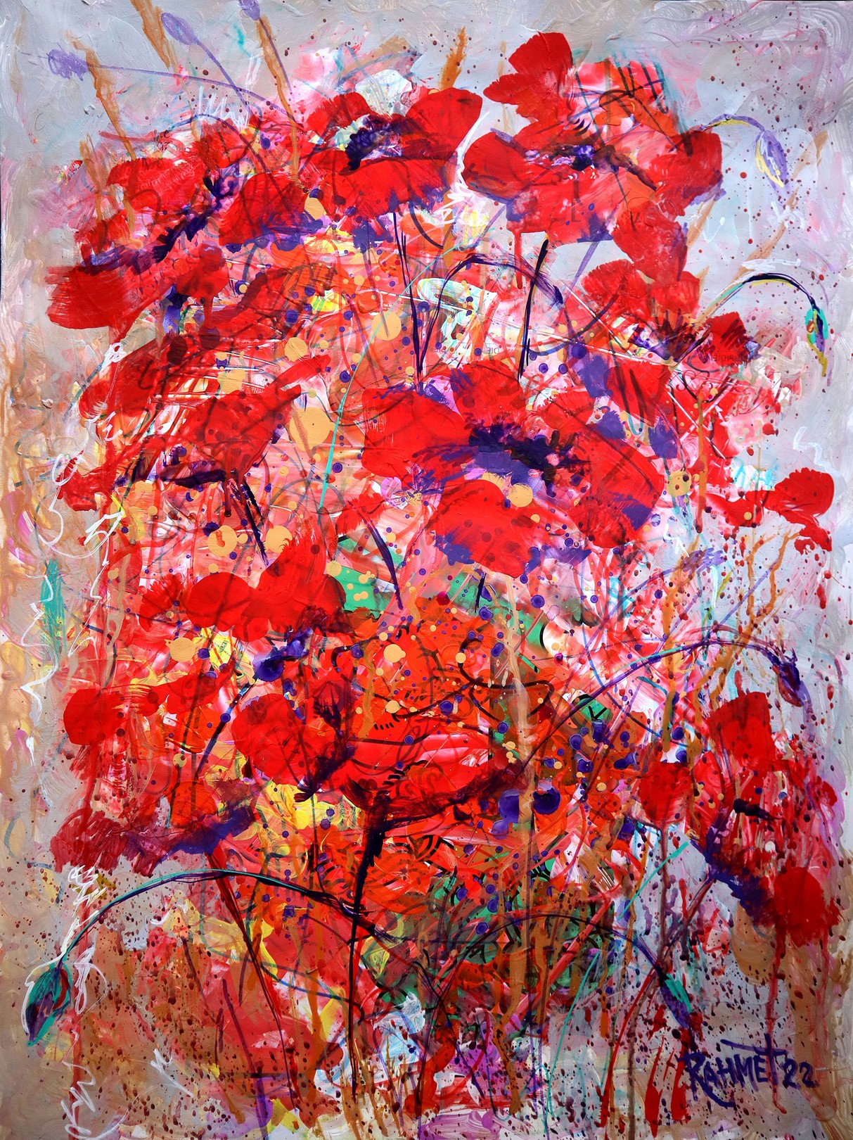 Rakhmet Redzhepov (Ramzi), Fantasy with Flowers 8 Rakhmet Redzhepov (Ramzi), Fantasy with Flowers 8
