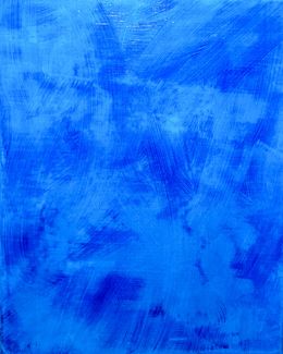 Peinture, Le Bleu n°1, Nicolas Vasse