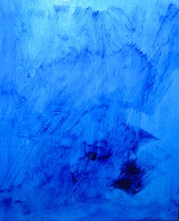 Painting, Le Bleu n°2, Nicolas Vasse