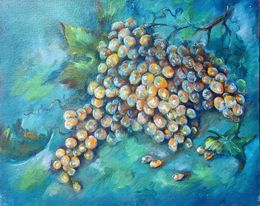 Gemälde, Bunch of Grapes, Eleonora Taranova