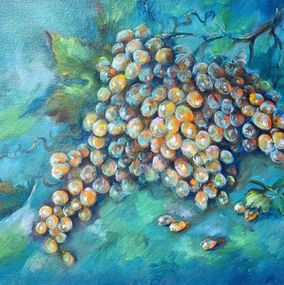 Peinture, Bunch of Grapes, Eleonora Taranova