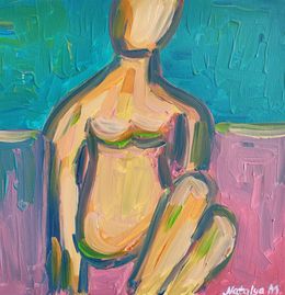 Peinture, Silent solitude, Natalya Mougenot