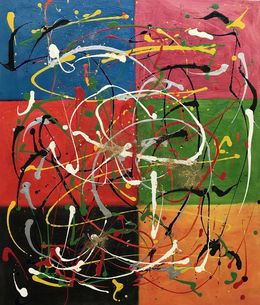 Peinture, Paysage abstrait, Zhenlin Jiang