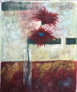Painting, Fleur, Zhenlin Jiang