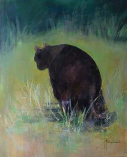 Peinture, Le chat'temite, Patricia Ritschard