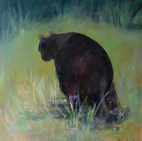 Gemälde, Le chat'temite, Patricia Ritschard