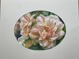 Peinture, Wild Roses, Anna Reznikova