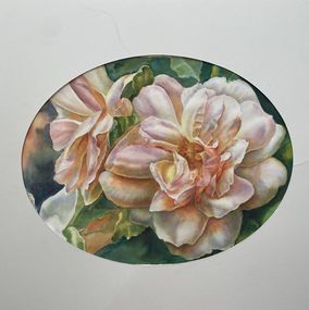 Pintura, Wild Roses, Anna Reznikova