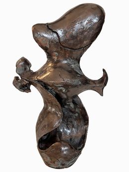 Sculpture, Tel une feuille dans le courant, Virginie DEVIN