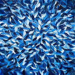 Painting, L'échappée bleue... (Expression libre 2025), Olivier Messas