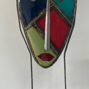 Skulpturen, Visage polychrome, Gil.S