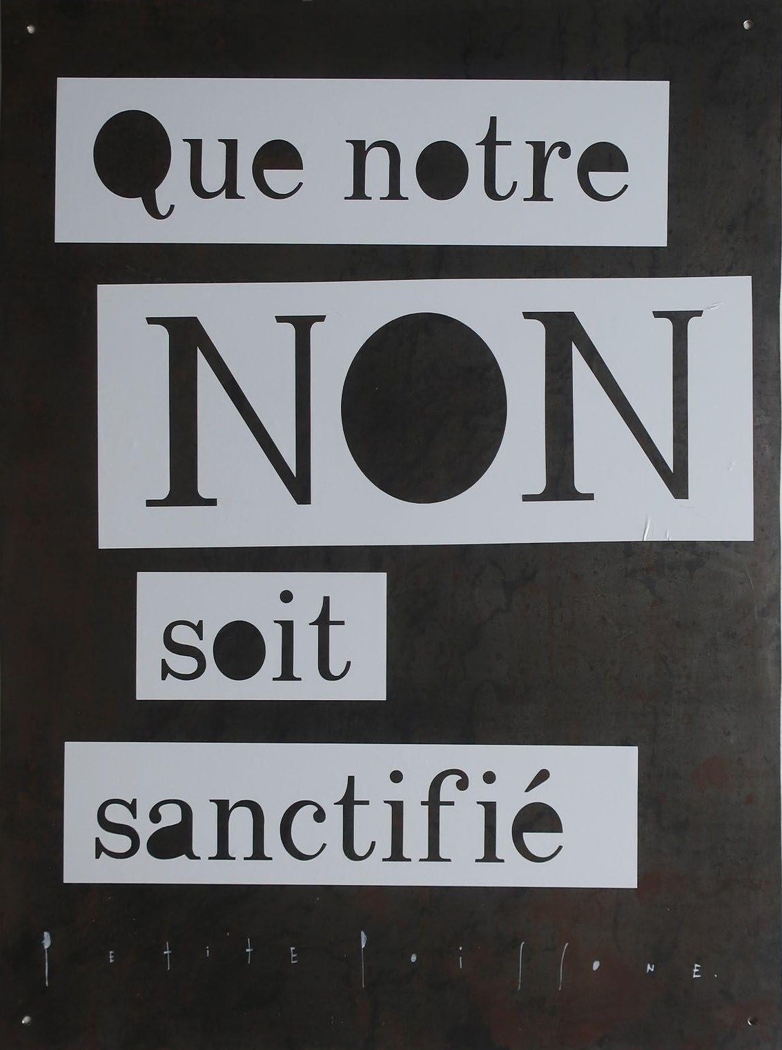 Petite Poissone, Non sanctifié Petite Poissone, Non sanctifié