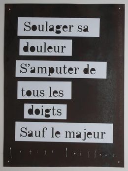 Sculpture, Soulager sa douleur, Petite Poissone