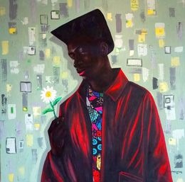 Gemälde, Blossoming Love, Bakare Abubakri-sideeq Babatunde