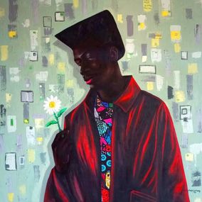 Peinture, Blossoming Love, Bakare Abubakri-sideeq Babatunde