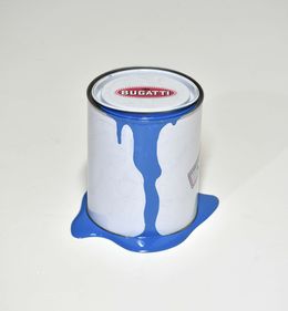 Sculpture, Champions' painting "Bugatti", Yannick Bouillault