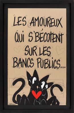 Peinture, Bancs publics, Catzpunk