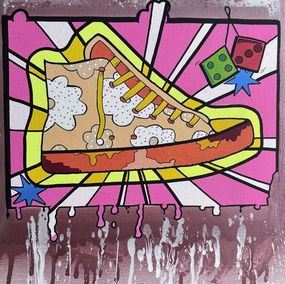 Peinture, Vintage sneaker, Sebastien Beaulieu