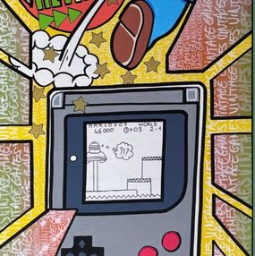 Peinture, Rétro Games, Sebastien Beaulieu