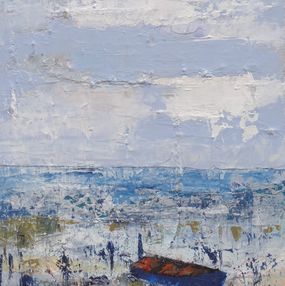 Painting, La pêche à pied, Philippe Fissore