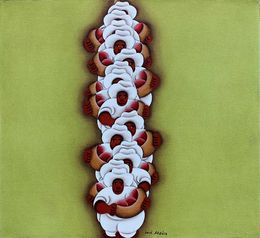 Peinture, Les ceuilleurs en file, José Saboia