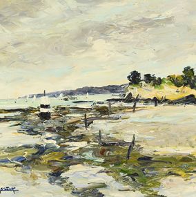 Gemälde, Pointe de Locquirec, Jean Levasseur