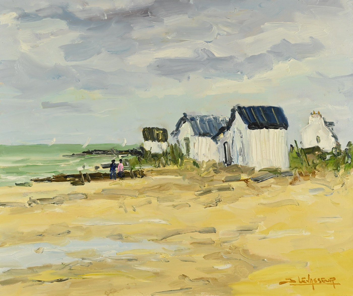 Jean Levasseur, Plage d'Asnelles Jean Levasseur, Plage d'Asnelles