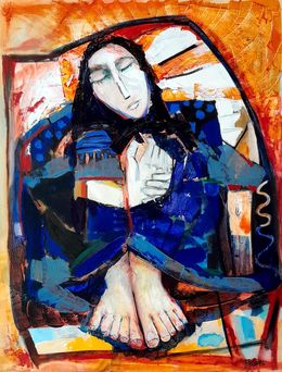 Painting, Marie Madeleine, Philippe Fissore