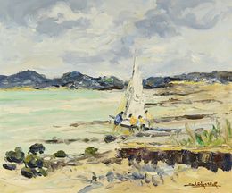 Peinture, Rivage Val-de-Saire, Jean Levasseur