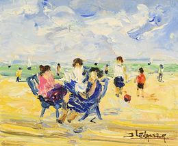 Painting, Deauville, Jean Levasseur