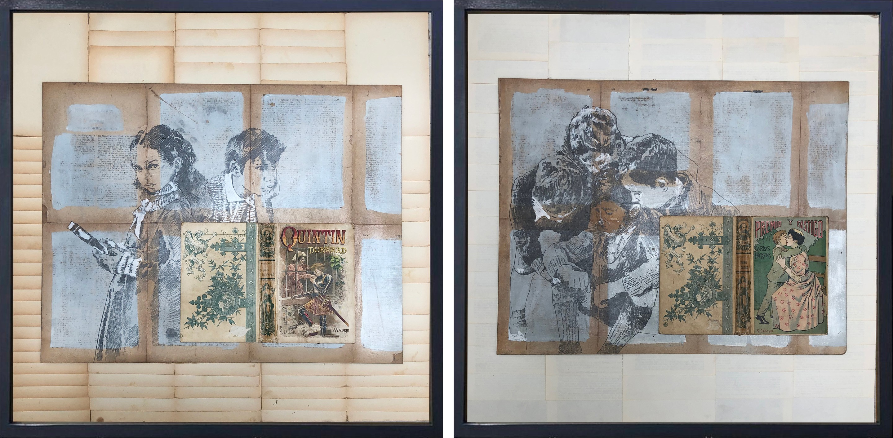 Ivan Castiblanco, Después de la Data, Diptych Ivan Castiblanco, Después de la Data, Diptych