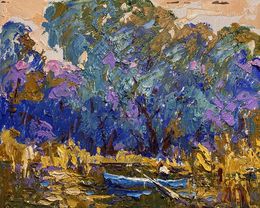 Painting, Boating on the River, Ivanyuk Oleksiy