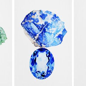 Fine Art Drawings, La memoria de narciso 3, 4, and 2. The memory of narcissus series, James Bonachea