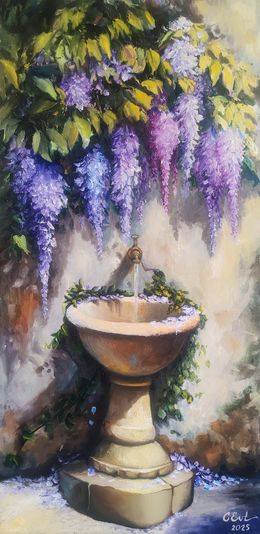 Peinture, In the Garden of Time, Oksana Evteeva (Oksana Siciliana)