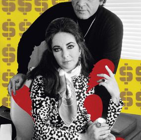 Print, Can't Buy Me Love - Elizabeth Taylor / Richard Burton, Bernie Taupin