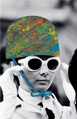 Print, Hippy Hat - Audrey Hepburn, Bernie Taupin
