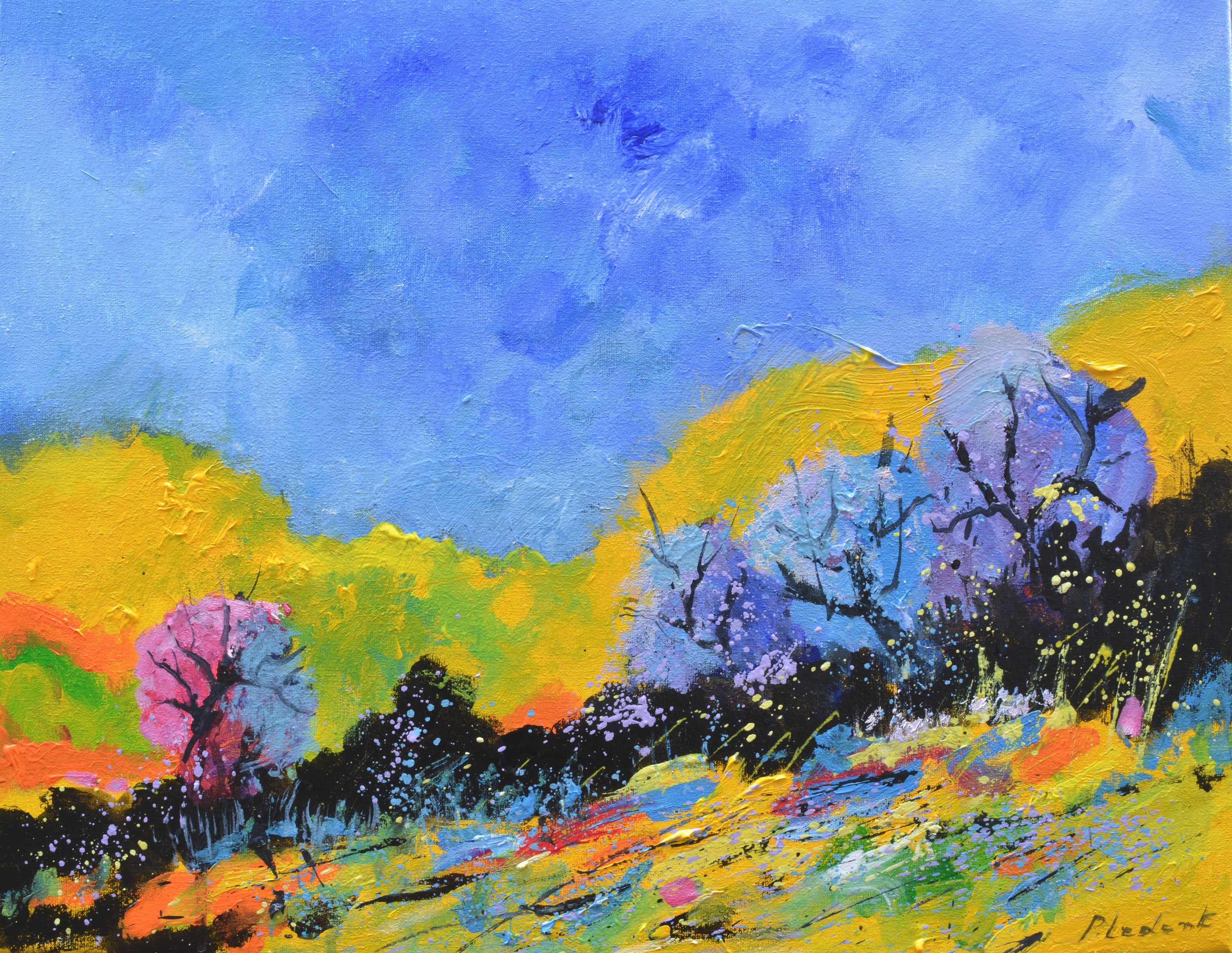 Pol Ledent, Colourful landscape Pol Ledent, Colourful landscape