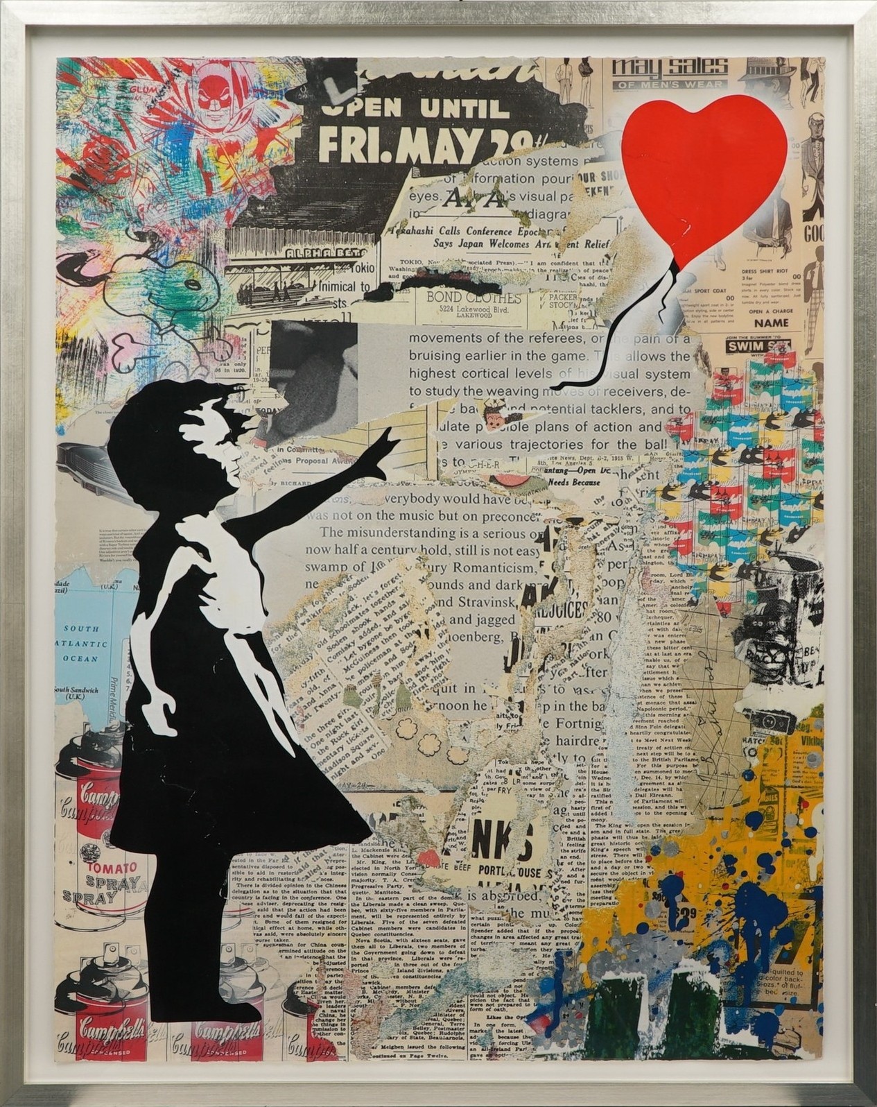 Mr Brainwash, Balloon Girl Mr Brainwash, Balloon Girl