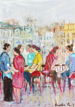 Painting, Un amour pour Barcelona, Lourdes Ral