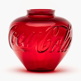 Sculpture, Coca-Cola Glass Vase, Ai Weiwei