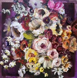 Peinture, Sweet floral dreams, Anna Reznikova