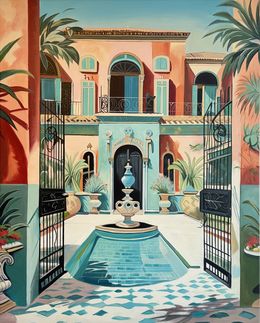 Pittura, The garden of our love, Lilly Muth