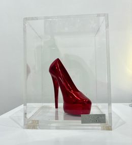 Sculpture, Stiletto rouge, Richard Orlinski