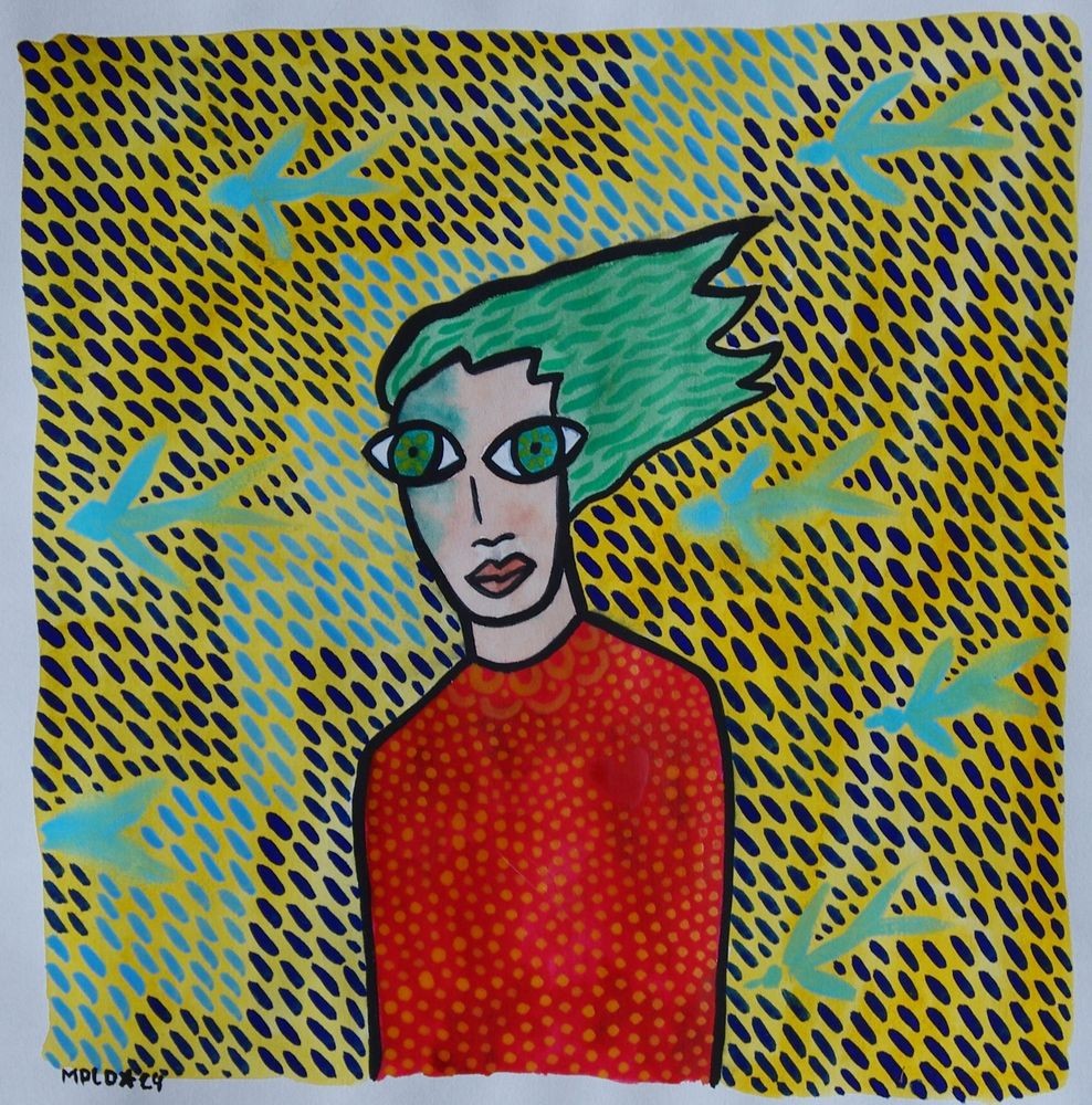 Laurent Mangepapier, Grands yeux au cheveux vert Laurent Mangepapier, Grands yeux au cheveux vert