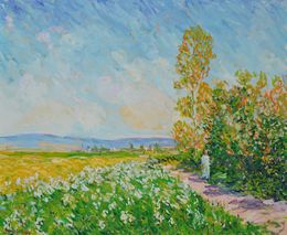 Peinture, Prairie N°3, Patrick Marie