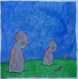Dessin, Optimisme de pierre, Laurent Mangepapier