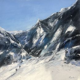 Peinture, Dos du monde, Richard Poumelin