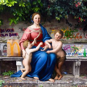 Pintura, The Virgin and the Childs, Mayer Azar